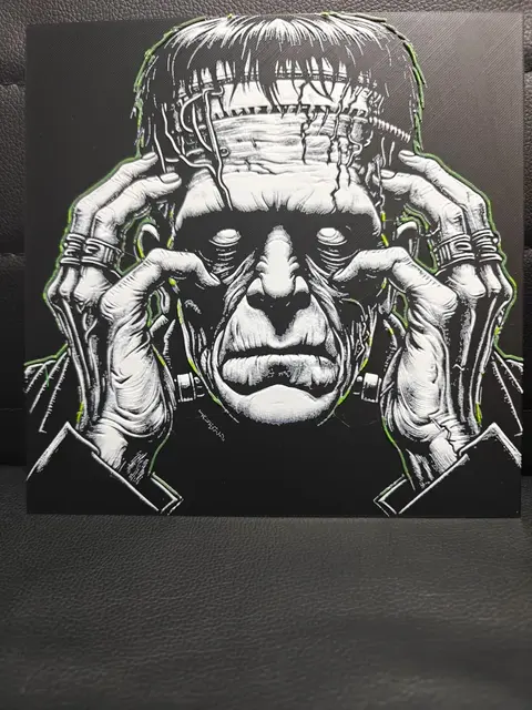 HueForge model: Frankenstein Monster by TheHueforgeLady