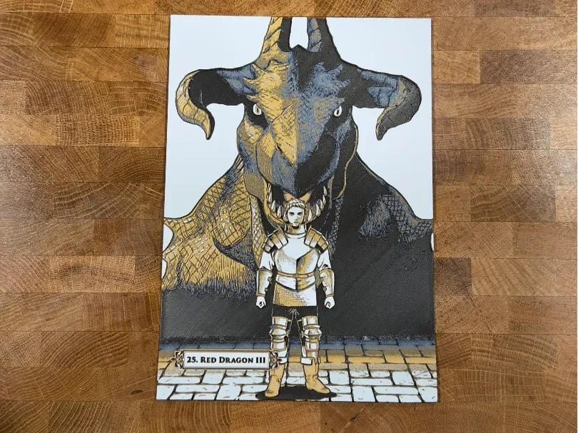 Delicious in Dungeon - Laios by Pretty Okay Prints HueForge model: Delicious in Dungeon - Laios by Pretty Okay Prints