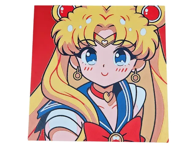 HueForge model: Sailor Moon by BusyKikiBee