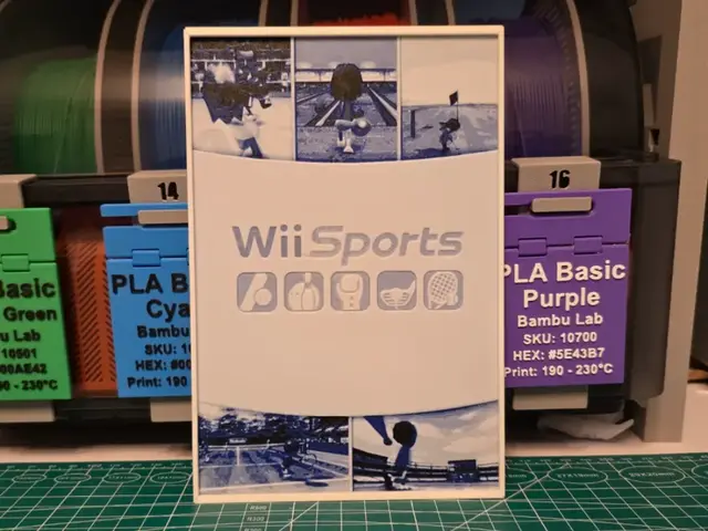 Wii Sports Game Poster - Hueforge Art