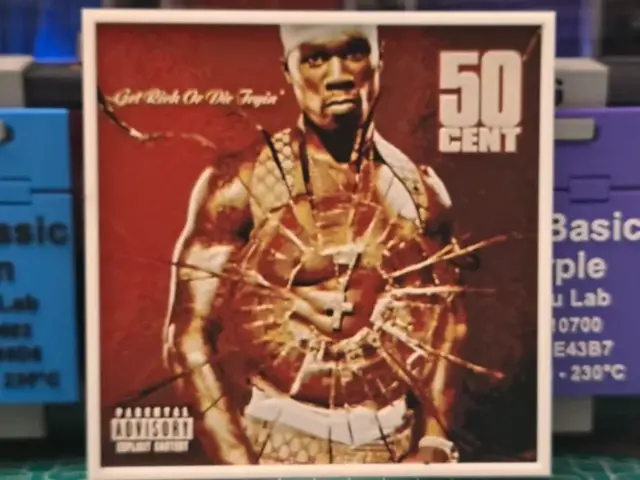 HueForge model: 50 Cent "Get Rich or Die Tryin'" Album - Hueforge by Lumpy3D