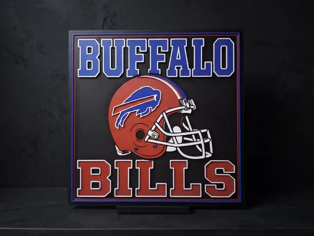Buffalo Bills Red Helmet - Wall Art