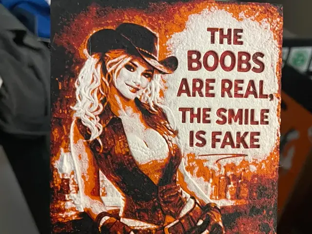 HueForge model: CowGirl Boobs are Real V2 by Advancedtechworldwide