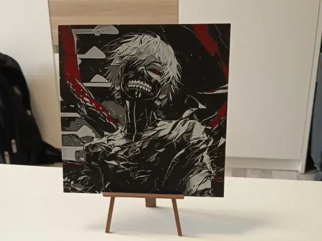 HueForge model: Tokyo Ghoul Hueforge by 3DNesy