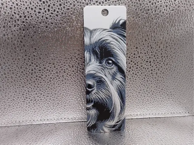 HueForge model: Skye Terrier Bookmark – Hueforge by Borishotch Industries