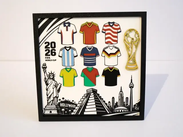 HueForge model: 2026 FIFA World Cup Art (3 hour print, no glue) by Freshly Printed 3D