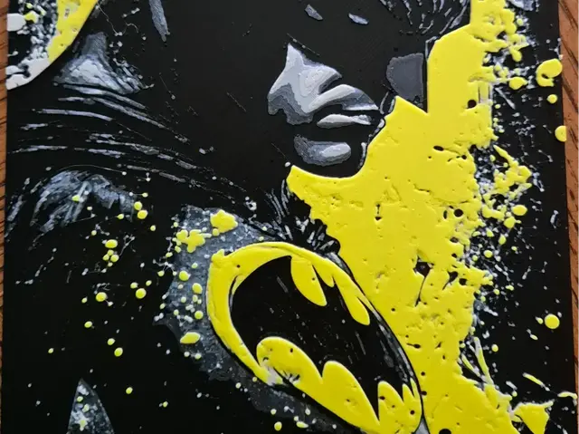 HueForge model: Batman Wall Art by FiremanprintsIRL (BR3Design)