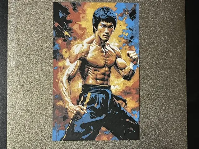 HueForge model: Bruce Lee Hueforge by FantasyZ