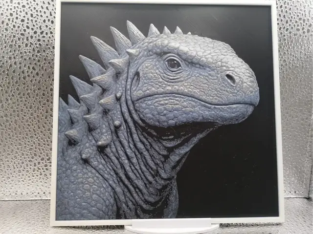 HueForge model: Hylaeosaurus hueforge by Borishotch Industries