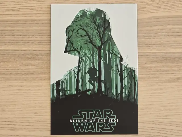 Star Wars Return of the Jedi - HueForge Poster