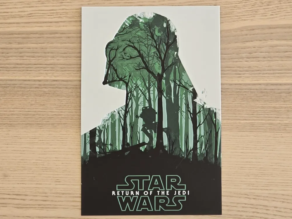 Star Wars Return of the Jedi - HueForge Poster by EisenWorld HueForge model: Star Wars Return of the Jedi - HueForge Poster by EisenWorld