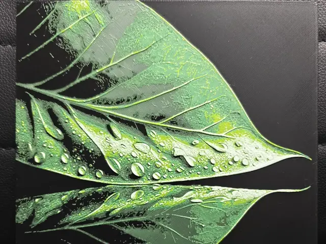 HueForge model: Leaf of Life NO AMS REQUIRED by TheHueforgeLady