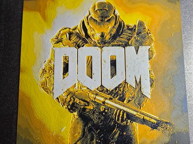 HueForge model: Doom Hueforge by 3D-Mentiel