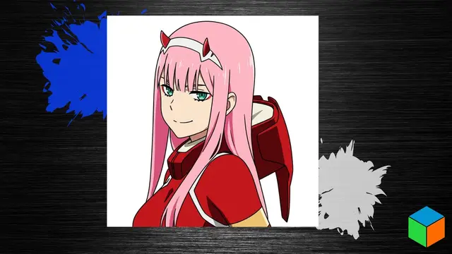 HueForge model: Zero Two Joins the Lineup — Darling, This One's for You 💕 by 3D Prints By Vic
