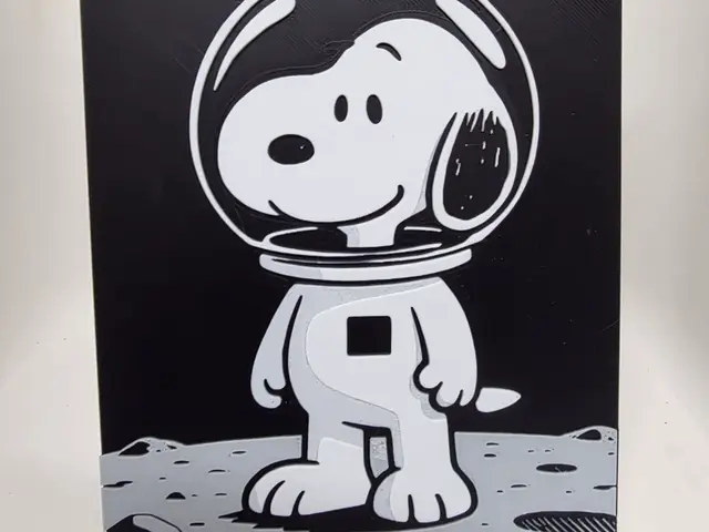 HueForge model: Snoopy Hueforge by Morganja
