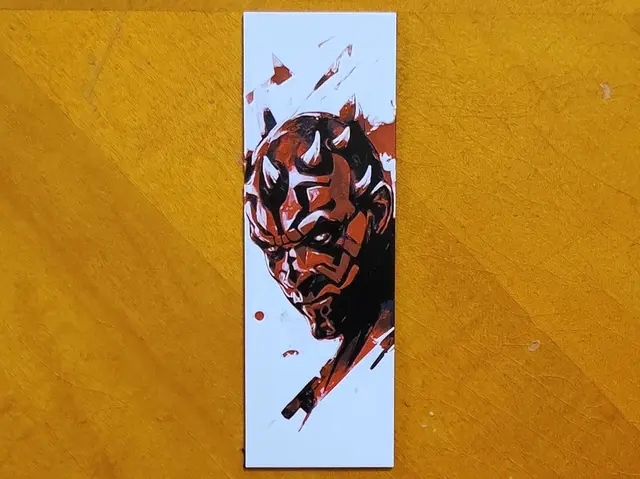 Darth Maul Bookmark - 4 Colours