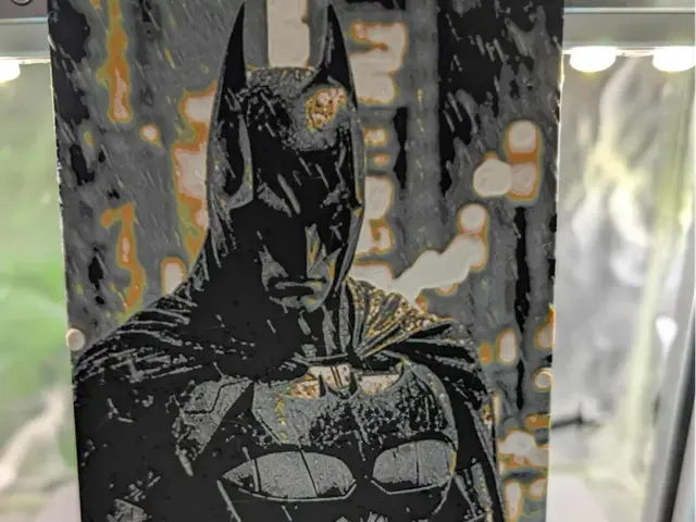 Hueforge Batman city night