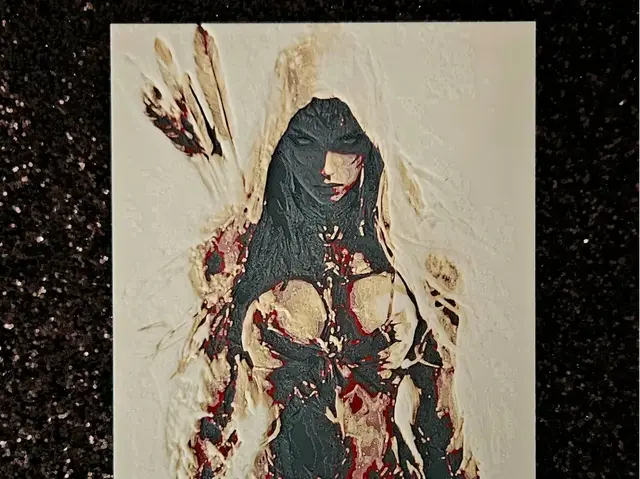 HueForge model: Assasins Creed Woman by Mano's 3d_Art