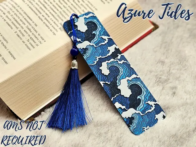 Azure Tides - Bookmark
