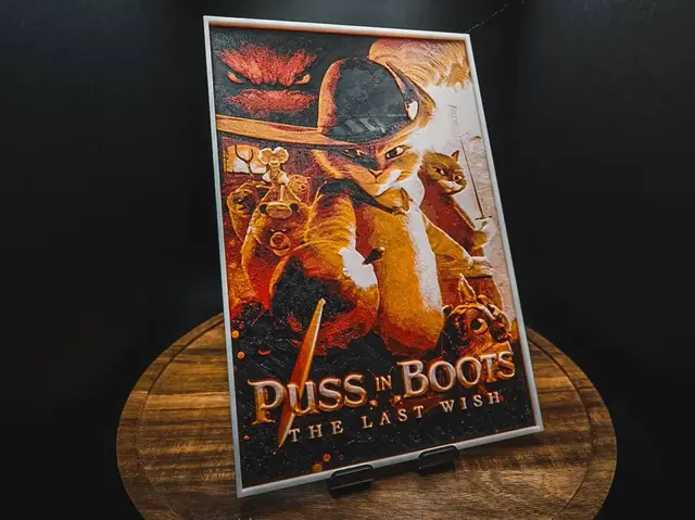 Puss in Boots The Last Wish (HueForge)