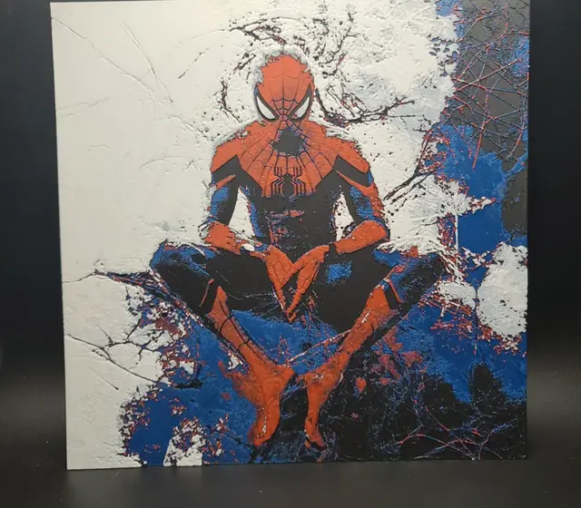 HueForge model: Spiderman Hueforge by the_bearded_jedi