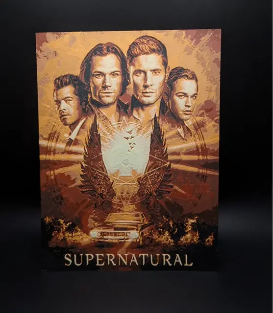 HueForge model: Supernatural Poster Hueforge by the_bearded_jedi