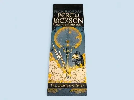 HueForge model: Percy Jackson 50mm by 150mm Bookmark by MythicHue's