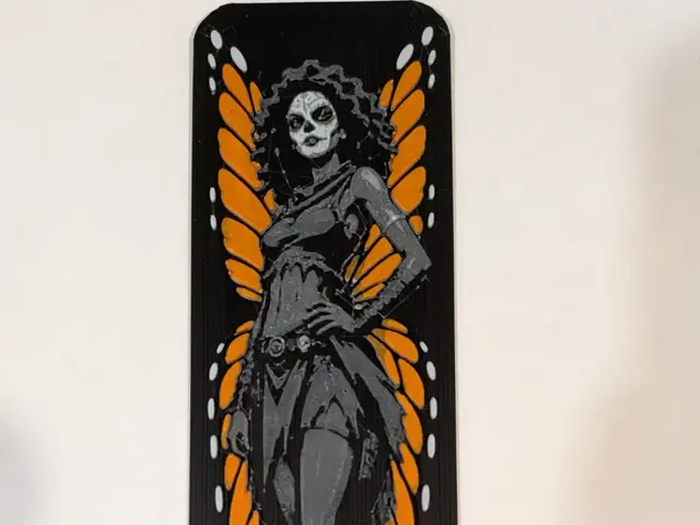 HueForge model: Imani, Dungeon Crawler Carl bookmark by CommandersVault
