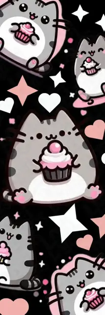 HueForge model: Pusheen Cat Bookmark Hueforge by LoFi Layers