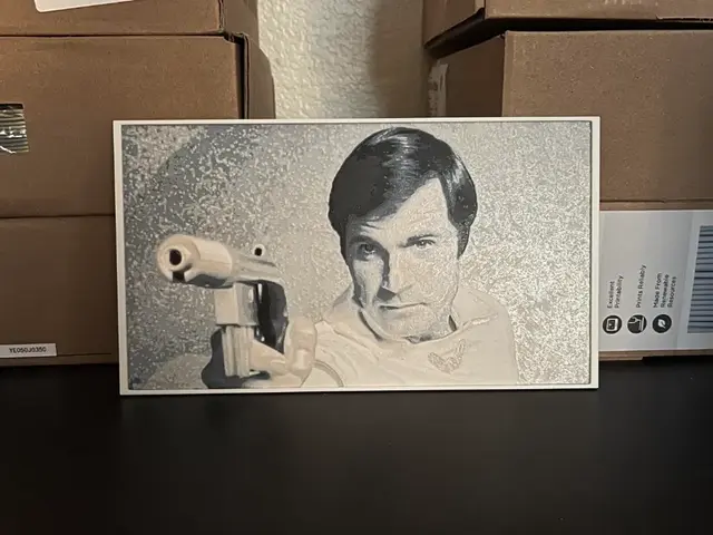 HueForge model: Buck Rogers Solo Hueforge by Estiv