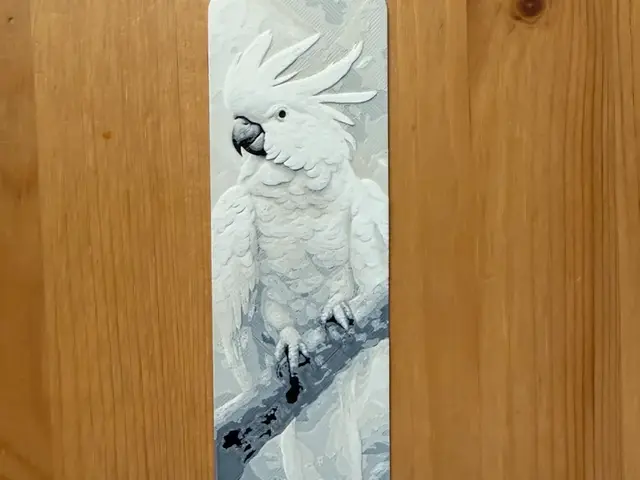 HueForge model: parrot bookmark by Morganja