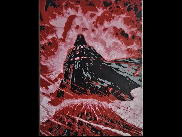 HueForge model: Darth Vader Hueforge by HueFoundry