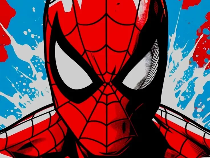 Hueforge Spiderman - American Style by Luckyfer HueForge model: Hueforge Spiderman - American Style by Luckyfer