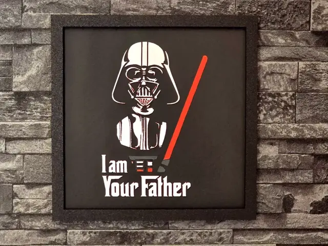 HueForge model: Hueforge I'am your father 4 colors by StefBull85