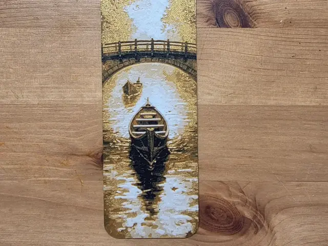 HueForge model: Boat Bookmark by Morganja