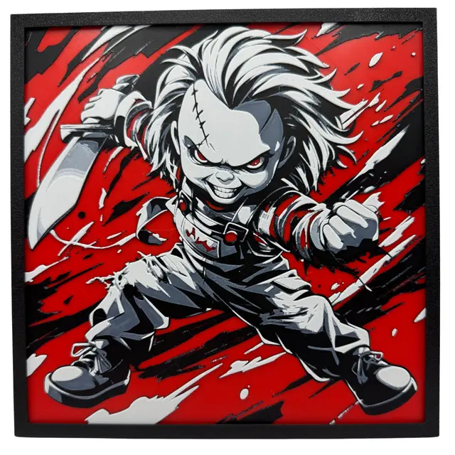HueForge model: Chucky - Child's Play Hueforge by Canadian Gamer