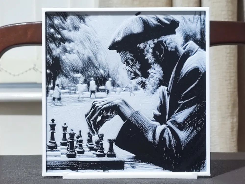 It's Your Move - 2 Color HueForge by BoDad HueForge model: It's Your Move - 2 Color HueForge by BoDad