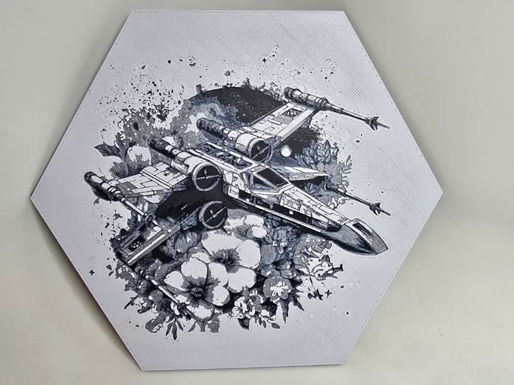 X-Wing Hueforge by Aprilk6366 HueForge model: X-Wing Hueforge by Aprilk6366