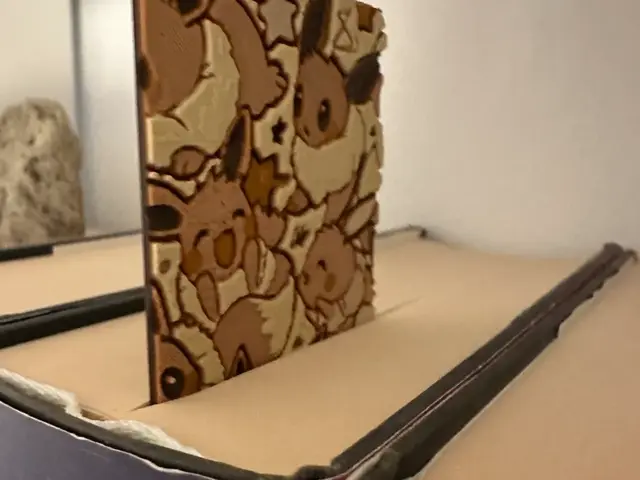HueForge model: Eevee Bookmark by Copenhagen Crafter