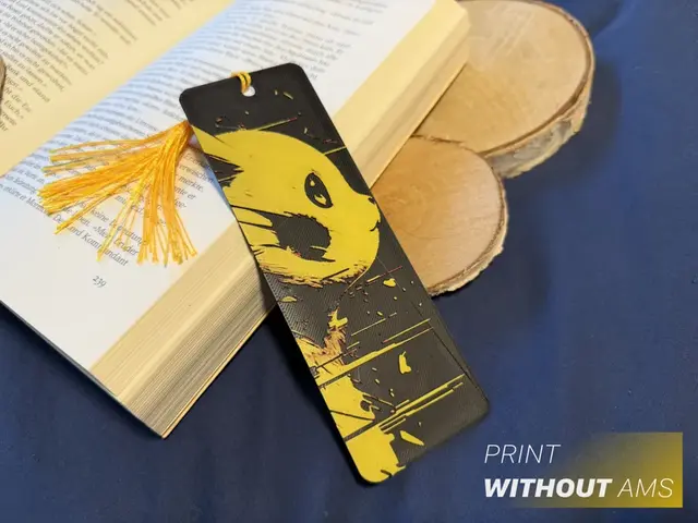 HueForge model: Pikachu Pokemon Bookmark by Loupes