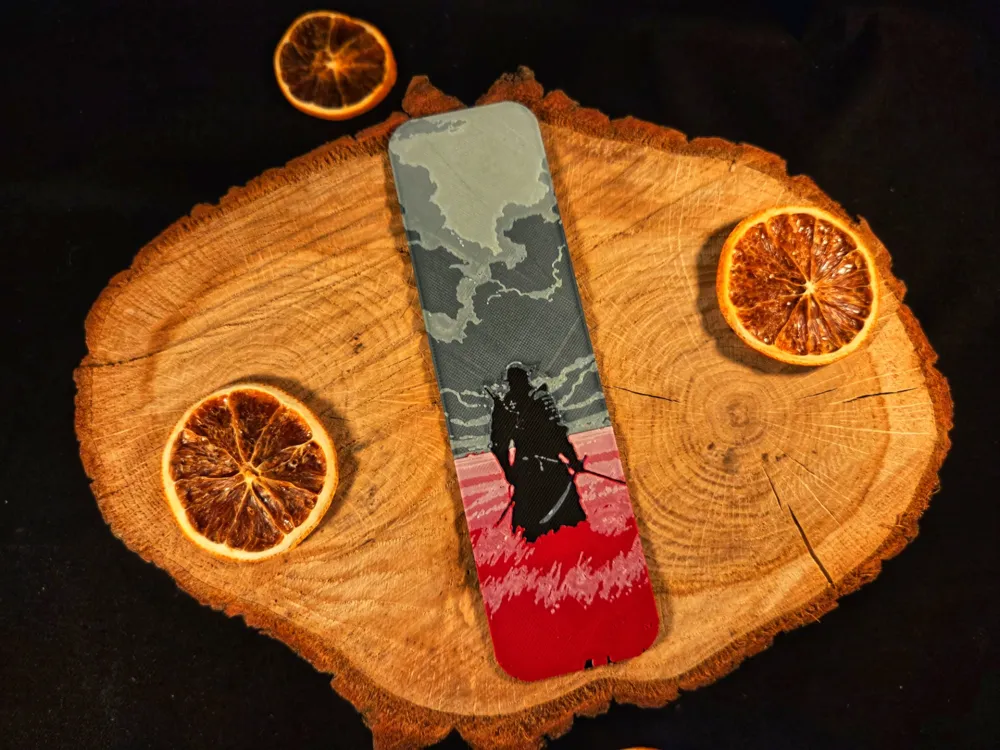 Void Slicer bookmark by EternalDesigns3D HueForge model: Void Slicer bookmark by EternalDesigns3D