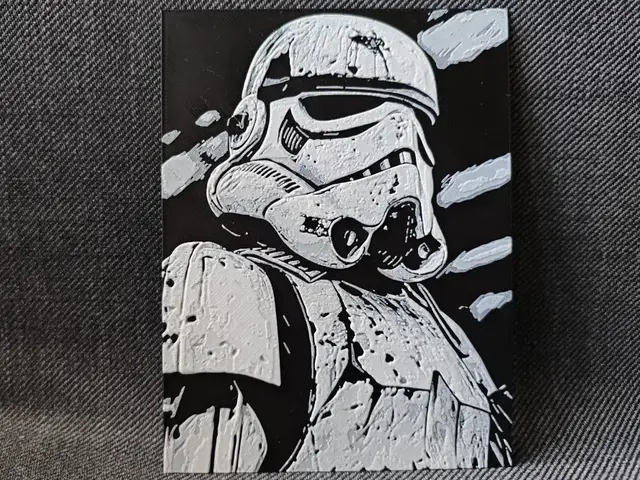 HueForge model: Hueforge Trooper by Litolunar