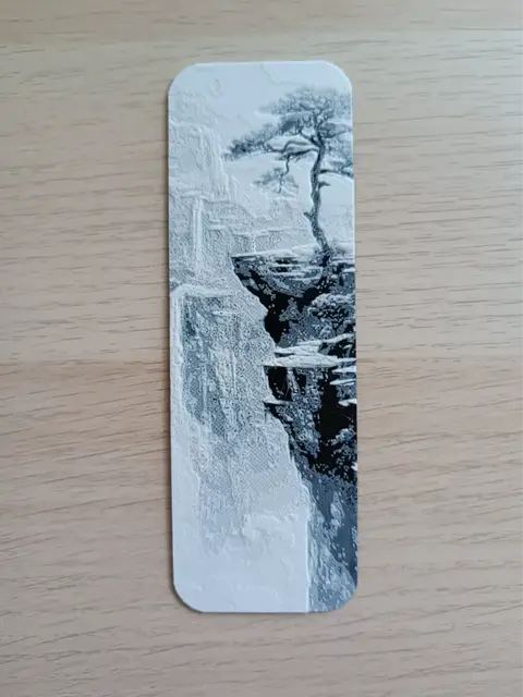 HueForge model: Tree on the Cliff Bookmark by Atrus Design