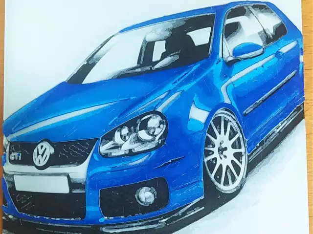 HueForge model: Hueforge GOLF GTI by 3Dprintsbar