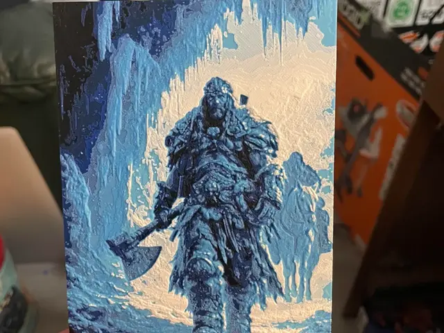 HueForge model: Ice Giant Hueforge by Advancedtechworldwide