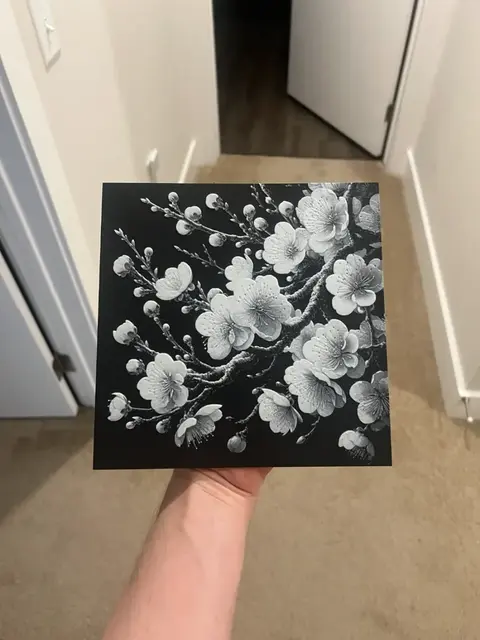 HueForge model: Cherry Blossom Art Hueforge by RP47 Designs