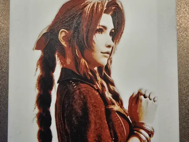 HueForge model: Final Fantasy 7 - Aerith Hueforge by 3D-Mentiel