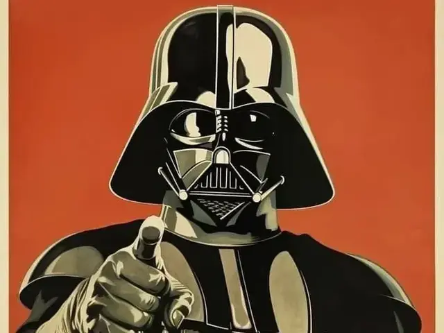 HueForge model: Vader Empire by S0und_Lab