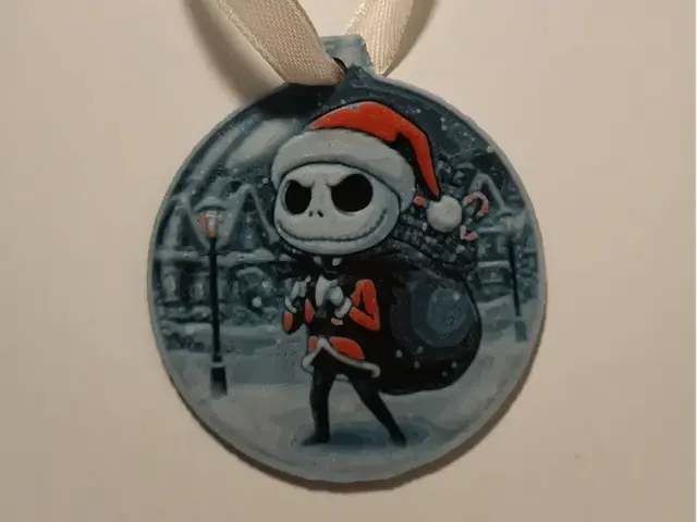HueForge model: Christmas ornament hueforge Jack Skellington by 3DNesy