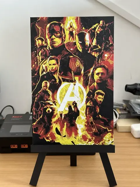 HueForge model: Marvel Avengers HueForge by enricoRE